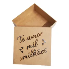 Caixa Organizadora Presente Simples Mdf Surpresa Foto mini 3