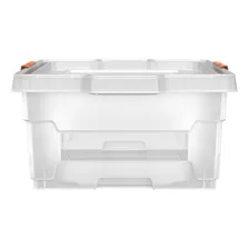 Caixa Organizadora Tramontina T-force Transparente 40l Cor TranslĂșcido Foto mini 3