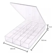 Caixa Organizadora Transparente - Divisórias Modulares Foto  mini 1