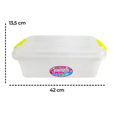 Caixa Organizadora Transparente Multiuso 10 Litros Foto mini 4