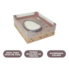 Caixa Ovo De Colher Encanto 500g Kraft C/10 Ideia Páscoa Foto mini  3