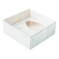 Caixa Ovo De Colher Meio Ovo 50g - Branca - 5 Unidades- Assk Foto  mini 1