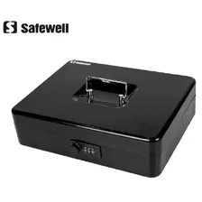 Caixa p/ dinheiro Safewell C/bandeja P/ Notas E Moedas Modelo Cb0103c Foto  mini 1