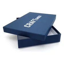 Caixa P/ Presente Papelão RÃgido 35x25x15 Personalizada Logo Foto mini 2