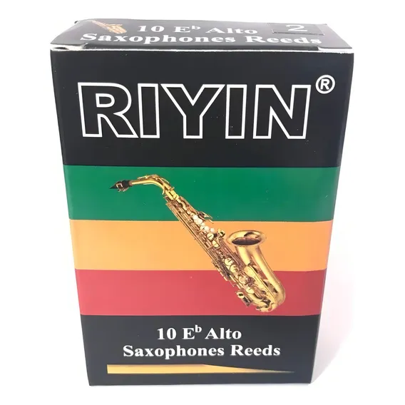 Caixa Palheta Riyin Sax Alto 2,0 Com 10 Unidades Foto 1