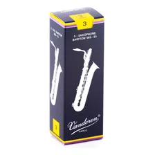 Caixa Palheta Sax BarÃtono Vandoren Tradicional 3 5 unidades Foto mini 1