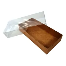 Caixa Papel Tampa Transparente 8x13x3,5 Com 10 Unidades Tr2 Foto mini  2