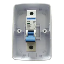 Caixa Para Disjuntor + 1 Disjuntor Monopolar Din Foto mini 4