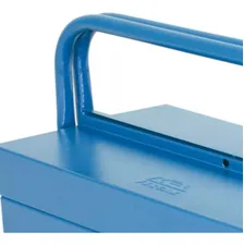 Caixa Para Ferramentas Fercar -06- Sanfonada 5 Gavetas 40cm Cor Azul Foto mini 4
