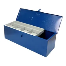 Caixa Para Ferramentas Fercar Baú 50cm 03 Cor Azul Foto mini 2