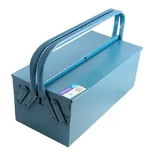 Caixa Para Ferramentas Sanfonada Com 3 Gavetas 340 Marcon Cor Azul Foto mini  2