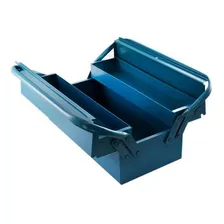 Caixa Para Ferramentas Sanfonada Com 3 Gavetas 340 Marcon Cor Azul Foto  mini 1