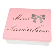 Caixa para pintura de mdf com design de Meus LacinhosGoryane CAIXA PARA LACINHOS Foto mini 3