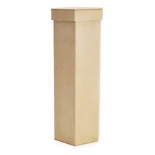 Caixa Para Vinho Sextavada 34x11 Mdf Madeira Foto mini 1