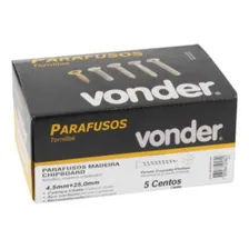 Caixa Parafuso Mdf Vonder 4,5x40 Chipboard Ph 500 Unidades Foto mini  3