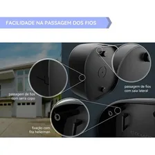 Caixa Passagem Camera Bullet Dome Vbox 1100 Preta Intelbras Foto mini 2