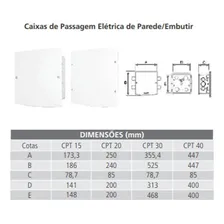 Caixa Passagem Elétrica 15 X 15 Cpt15 Embutir Tigre Foto mini 2