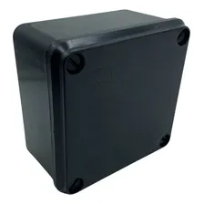 Caixa Passagem Pvc Preta 110x110x60mm Multibox Ip66 Foto mini 1