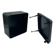 Caixa Passagem Pvc Preta 110x110x60mm Multibox Ip66 Foto mini 4