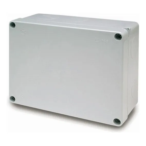 Caixa Passagem Sobrepor Ip55 175x225x85mm Acquabox Famatel Cor Branco Foto 1