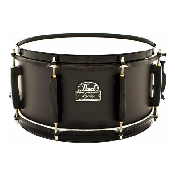Caixa Pearl Signature Joey Jordison 13x6,5¨ Black Steel Pow Foto 1