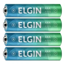 Caixa Pilha Alcalina Aaa Elgin 82155 Com 10 Blister 4 Pilhas Foto mini 3