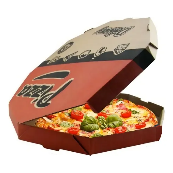 Caixa Pizza 35 Cm Gigante Papelão Kraft Delivery Premium Cor Marrom Foto 1