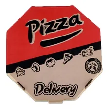 Caixa Pizza 35 Cm Gigante Papelão Kraft Delivery Premium Cor Marrom Foto mini  2