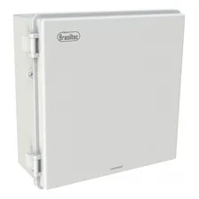 Caixa Plastica 330x330x130mm Com Dobradiça E Fecho Foto mini 1