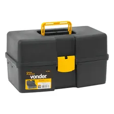 Caixa Plástica Com 2 Bandejas - Vd 2001 - Vonder Foto mini 1