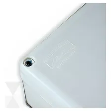 Caixa Plastica Passagem Eletrica 90x90x70mm Branca - Ip44 Foto mini 2