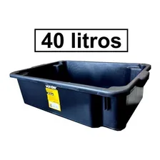 Caixa Plástica Retangular Para Massa 40 Litros - Vonder Foto mini 4