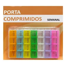 Caixa Porta Comprimido Medicamento Remédio 4x Ao Dia Idoso Foto mini 4