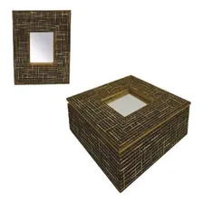 Caixa Porta-jóias Espelho - Organizador Em Mdf Decorativo Foto  mini 1
