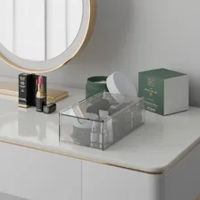 Caixa Porta Objetos Organizadora Em AcrÃlico Desmontável 3mm Reaggio Porta Objetos Foto mini 1
