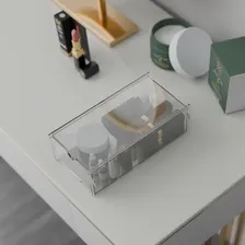 Caixa Porta Objetos Organizadora Em AcrÃlico Desmontável 3mm Reaggio Porta Objetos Foto mini 4