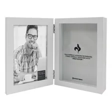 Caixa Porta Retrato Lembranças Mdf - Profissão Publicidade Cor Branco Foto  mini 1
