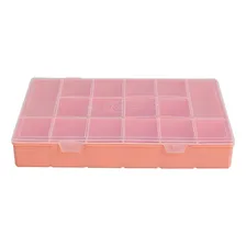 Caixa Pote Box Organizador G Com 16 Divisorias Cor Sortidas Foto mini 1