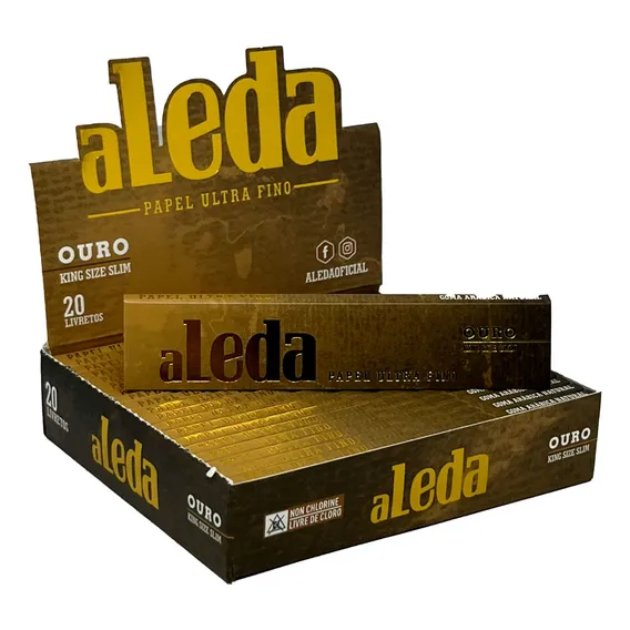 Caixa Seda Aleda Ouro King Size Foto 1