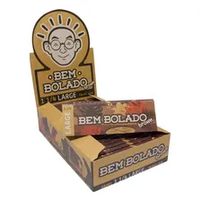Caixa Seda Bem Bolado 1 1/4 Brown Large 25 Unidades Foto mini 1