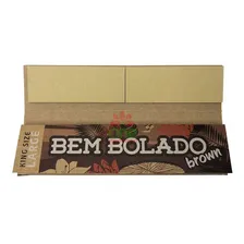 Caixa Seda Bem Bolado Brown King Size Large + Piteiras Foto mini 3