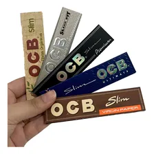 Caixa Seda com 50 Ocb Mix Slim King Size Alta Qualidade Foto mini 4