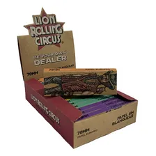 Caixa Seda Lion Rolling Circus Brown Mini Size 70mm Premium Foto mini 1