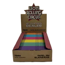 Caixa Seda Lion Rolling Circus Brown Mini Size 70mm Premium Foto mini 2