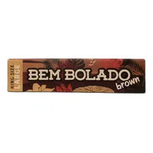 Caixa Seda Smoking Bem Bolado Brown King Size Large Foto mini 3