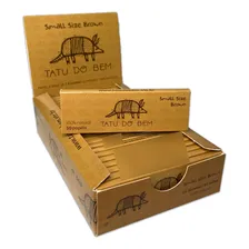 Caixa Seda Tatu Do Bem Small Size Brown Foto mini 1