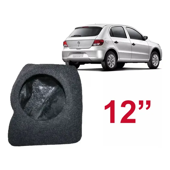 Caixa Selada Para Subwoofer Gol G5 G6 G7 Le 12 Polegadas Foto 1