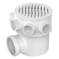 Caixa Sifonada Redonda Girafácil 100x140x50mm - Tigre - Pvc Cor Branco Foto  mini 1