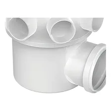 Caixa Sifonada Redonda Girafácil 100x140x50mm - Tigre - Pvc Cor Branco Foto mini  2