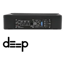 Caixa Slim Amplificada Deep 200w Rms Sub 6x8 Pol Universal Foto mini  3